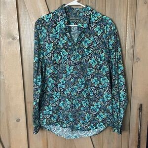 Paisley & Gray Multicolor Butterfly Shirt